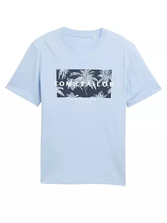 TOM TAILOR | T-Shirt | hellblau